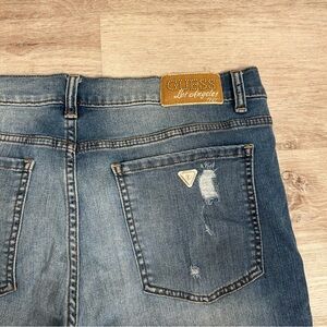 Guess y2k ripped Skinny Jeans